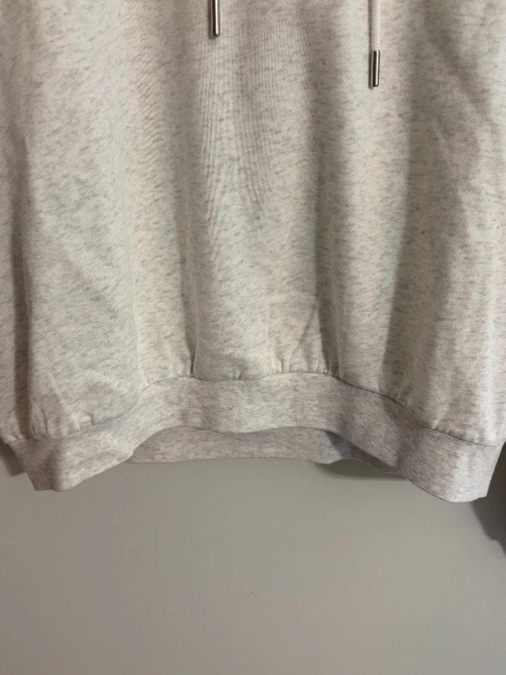 Nike light heather grey hoodie